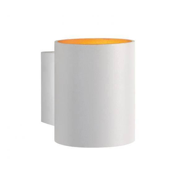 Spectrum - Wandlamp wit goud koker G9, Huis en Inrichting, Lampen | Wandlampen, Nieuw, Verzenden