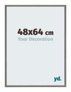 Fotolijst 48x64 cm - Mercury Structuur - Aluminium - New, Verzenden, Nieuw