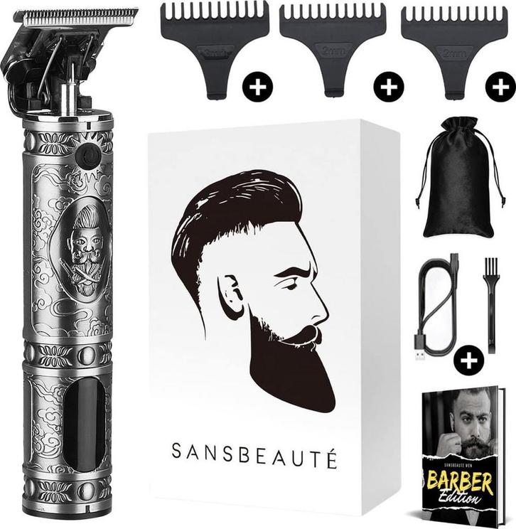 Professionele Draadloze T-blade Tondeuse - Sansbeauté®, Sieraden, Tassen en Uiterlijk, Uiterlijk | Gezichtsverzorging, Nieuw, Ophalen of Verzenden