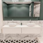 Badkamermeubel BWS Madrid Wit 180 cm met Topblad en, Doe-het-zelf en Verbouw, Sanitair, Ophalen of Verzenden, Nieuw, Bad