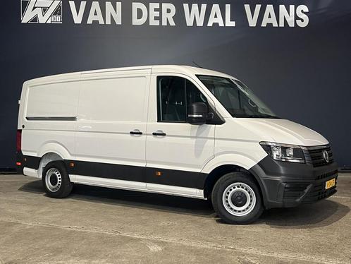 Volkswagen Crafter 2.0 TDI 141pk L3H2 (Oude L2H1) Euro6 *Rij, Auto's, Bestelauto's, Dealer onderhouden, Lease, Zwart, Handgeschakeld