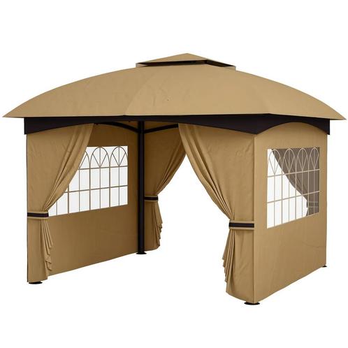 TRUUSK Paviljoen Ca. 3,4x3,4 M Waterafstotend Tuinpaviljoen, Tuin en Terras, Partytenten, Nieuw, Verzenden