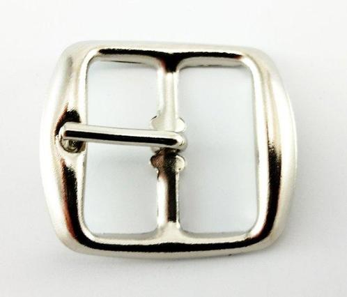 Gesp 30 mm vernikkeld / zilver, Hobby en Vrije tijd, Naaien en Fournituren, Verzenden