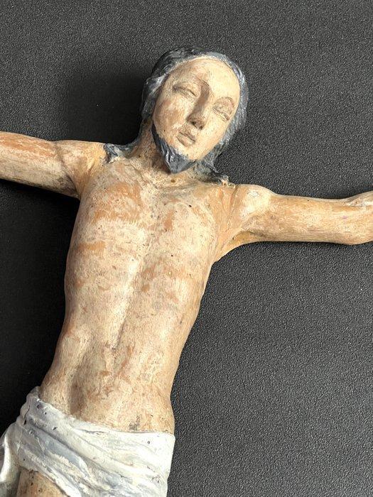 sculptuur, Corpus Christi - 50 cm - Hout, Antiek en Kunst, Kunst | Niet-Westerse kunst