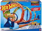 Hot Wheels Action Corkscrew Triple Loop Track Set - Racebaan, Huis en Inrichting, Verzenden, Zo goed als nieuw