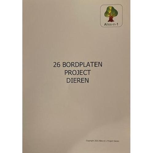 Alles-in-1 Bordplaten A3 Project Dieren (per groep), Boeken, Schoolboeken, Nieuw, Verzenden