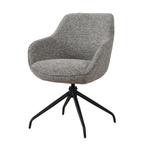 Eetkamerstoel  Stof Bruin - Armstoel Bruin  - Stoel Bruin, Huis en Inrichting, Stoelen, Ophalen of Verzenden, Nieuw, Bruin