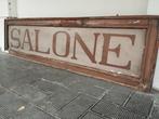 Insegna storia rara - Salone - Reclamebord - Hout