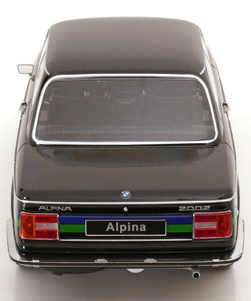 KK-Scale 1:12 - Modelauto - BMW 2002 Alpina - 1974 - Zwart -, Hobby en Vrije tijd, Modelauto's | 1:5 tot 1:12