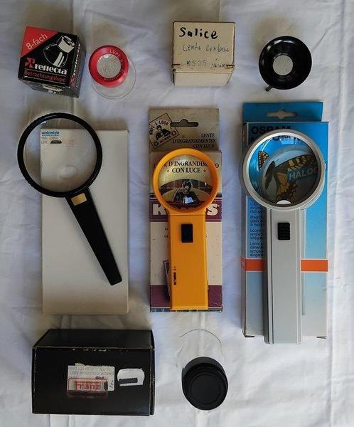 Loupe - 1980-1990 - Kleine collectie, Verzamelen, Fotografica en Filmapparatuur
