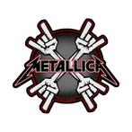 Metallica - Metal Horns - patch officiële merchandise, Verzamelen, Ophalen of Verzenden, Nieuw, Kleding