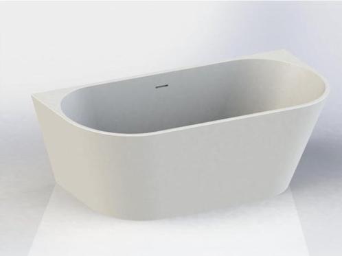 Veiling - Sub back-to-wall bad 170×73cm Fusine mat wit, Doe-het-zelf en Verbouw, Sanitair, Nieuw