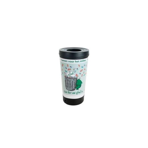 TRASHman grootvolume afvalbak 210ltr - zwart, Huis en Inrichting, Woonaccessoires | Prullenbakken, Nieuw, Verzenden