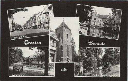 BORCULO - Meerluik Groeten uit Borculo, Verzamelen, Ansichtkaarten | Nederland, Verzenden