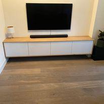 Gedroogd Meubelhout, Eiken en Douglas(schaaldelen)., Doe-het-zelf en Verbouw, Hout en Planken, Plank, Nieuw, Eiken, Ophalen