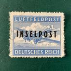 Duitse Rijk 1944 - Insel Rodos : feldpost zegel gekeurd, Gestempeld