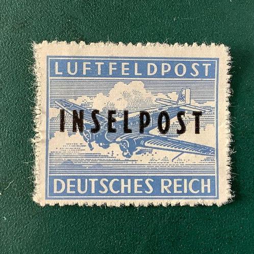 Duitse Rijk 1944 - Insel Rodos : feldpost zegel gekeurd, Postzegels en Munten, Postzegels | Europa | Duitsland