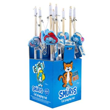 Duvo+ Smurfs Magnetische Speelhengels De Smurfen 42x8,5x2