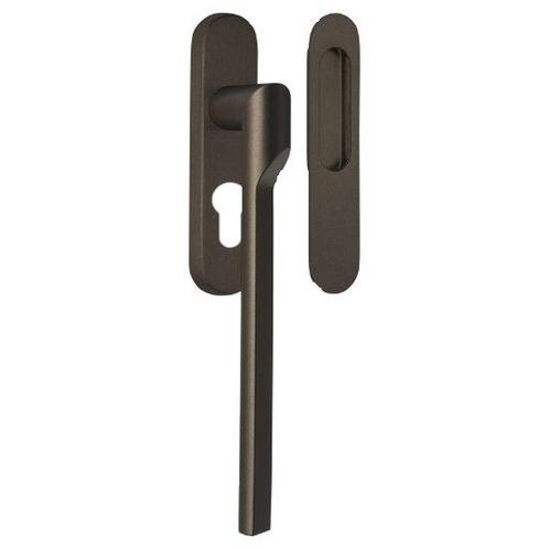 Hef/schuifdeurbeslag RIVIO by Gensler GL231 PC69 brons, Doe-het-zelf en Verbouw, Hang- en Sluitwerk, Nieuw, Ophalen of Verzenden