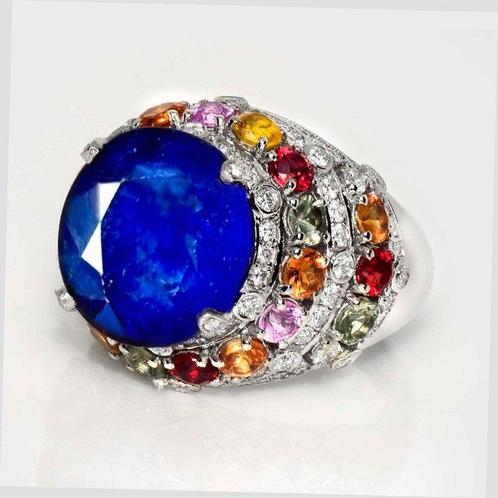 Zonder Minimumprijs - Ring - 18 karaat Witgoud, Lotus 10,10, Sieraden, Tassen en Uiterlijk, Ringen