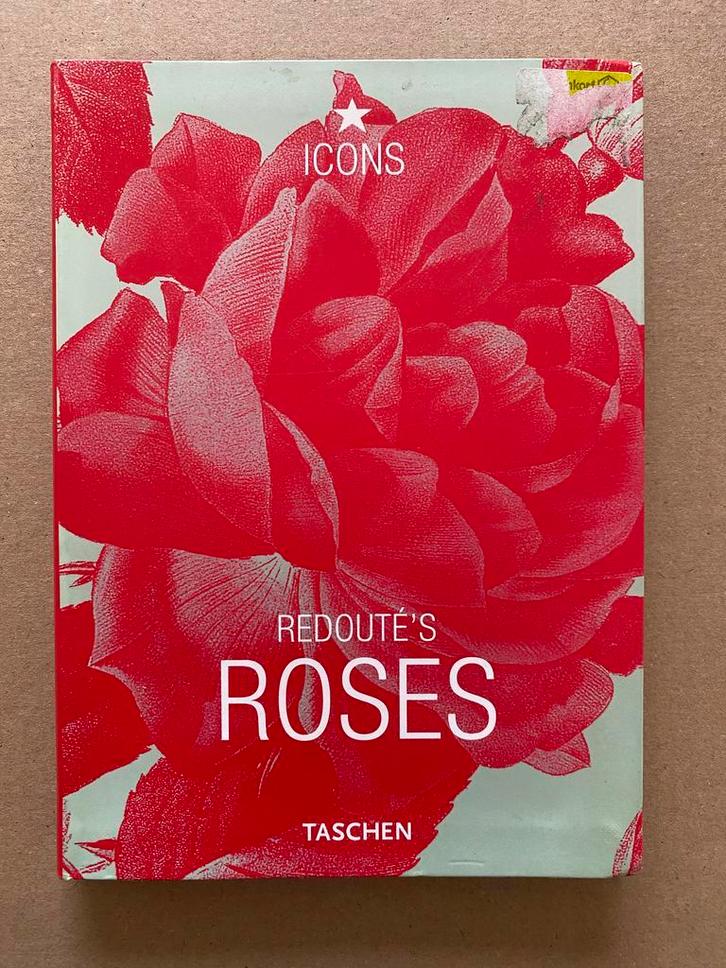 Kleurentekeningen Rozen - Redoutés Roses - 19e eeuw, Boeken, Natuur, Zo goed als nieuw, Bloemen, Planten en Bomen, Ophalen of Verzenden