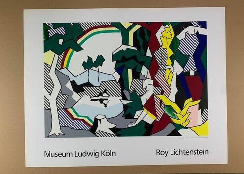 Roy Lichtenstein (1923-1997) - Landscape with Figures and, Antiek en Kunst, Kunst | Tekeningen en Foto's