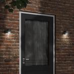 vidaXL Buitenwandlamp gegoten aluminium zwart, Verzenden, Nieuw