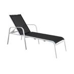 *WOONWINKEL* Brafab Rana Tuin Ligbed Wit Aluminium, Tuin en Terras, Tuinsets en Loungesets, Verzenden, Nieuw