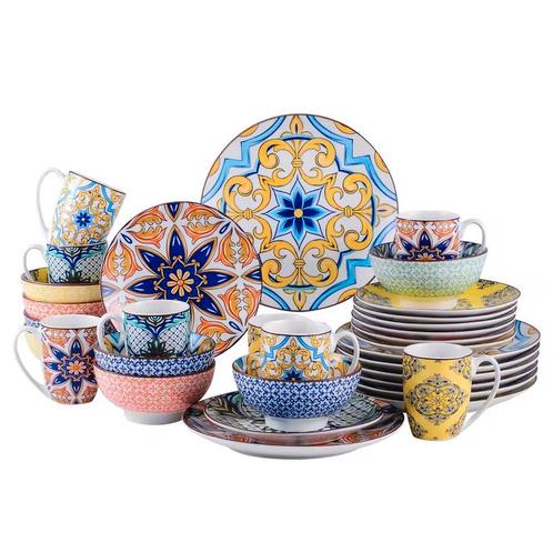 Klassiek Porseleinen Serviesset - Servies in Oosterse Stijl, Huis en Inrichting, Keuken | Servies, Compleet servies, Nieuw, Porselein