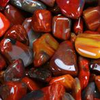 Laatste partij! - ‘Arizona Red’ versteende hout - Gepolijste, Verzamelen, Mineralen en Fossielen