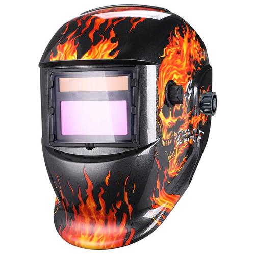 Lashelm - Laskap Model Flameskull - UNMT + UNL16A, Doe-het-zelf en Verbouw, Laskappen, Verzenden