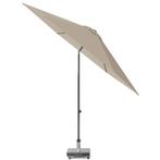 Lisboa parasol 250 cm rond taupe, Ophalen of Verzenden, Nieuw