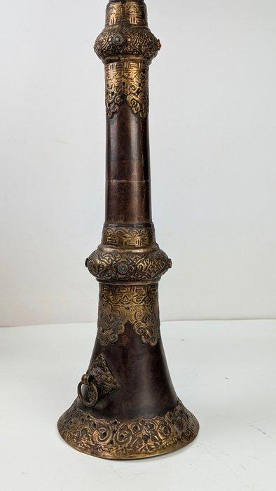 Handgemaakt - Dung-chen - - Hoorn - Nepal (Zonder, Antiek en Kunst, Antiek | Overige Antiek