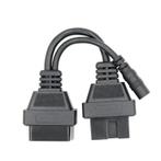 Mitsubishi/Hyundai 12-pins OBD1 – 16-pins OBD2 Verloopkabel, Verzenden, Nieuw