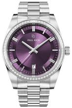 Paul Rich Legacy Silver Plum LEG10 horloge, Overige merken, Staal, Staal, Verzenden