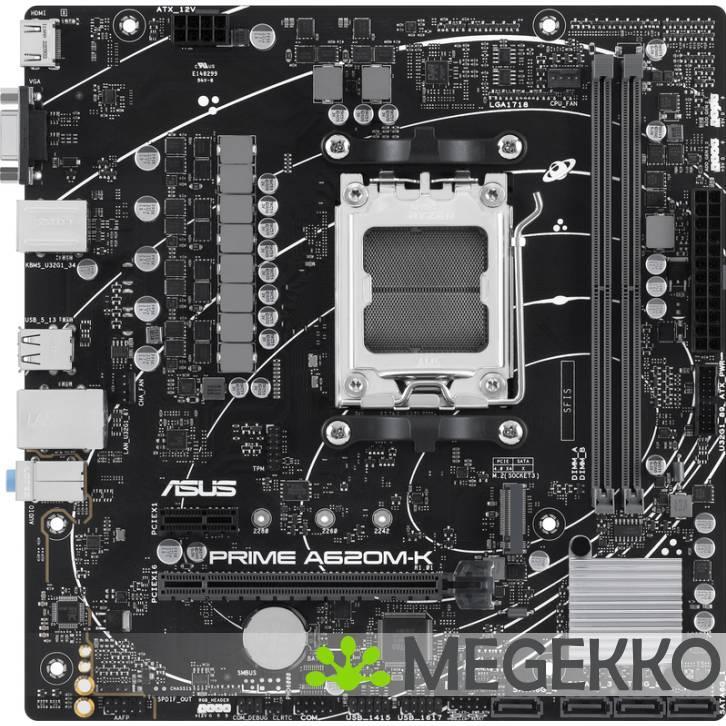 ASUS PRIME A620M-K, Computers en Software, Moederborden, Nieuw, Verzenden