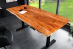 In hoogte verstelbaar bureau MAMMUT 180cm Acacia massief, Huis en Inrichting, Bureaus, Ophalen of Verzenden, Nieuw