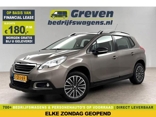 Peugeot 2008 1.2 PureTech Pano Airco Trekh LED Navi PDC LMV, Auto's, Peugeot, Te koop, Automaat, Financial lease, Benzine, Beige