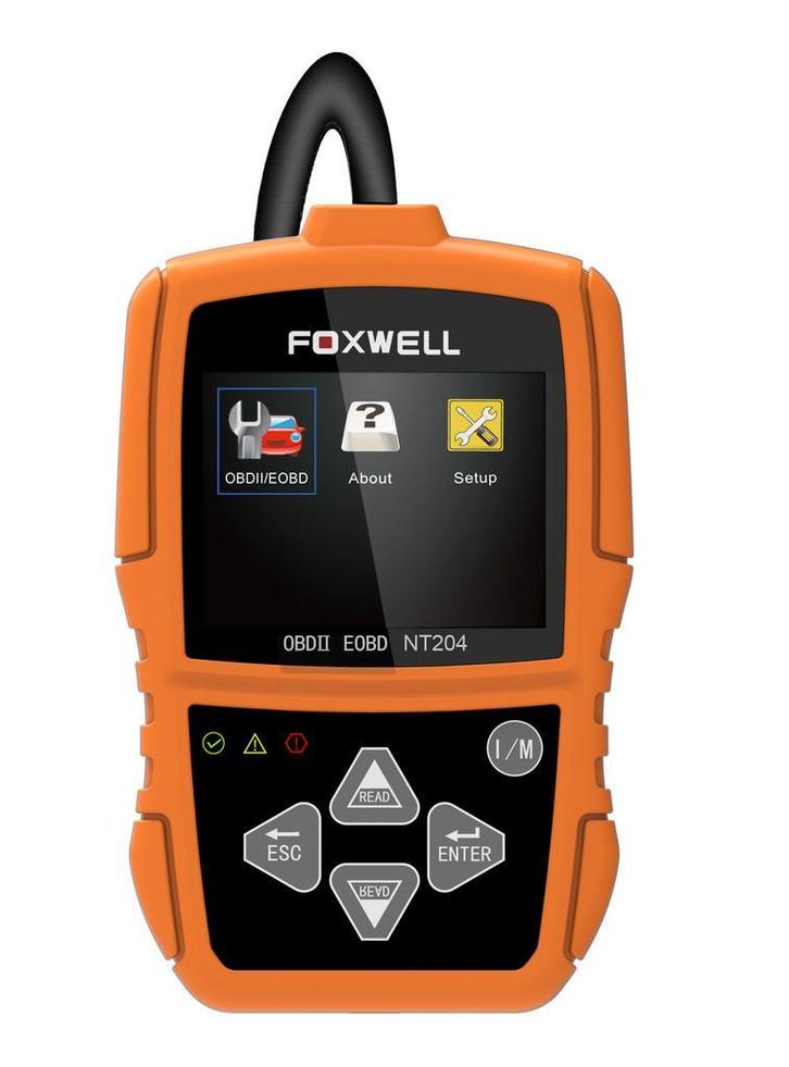 OBD Diagnose apparaat Foxwell NT204 - Nu met GRATIS E-book, Auto diversen, Autogereedschap, Nieuw, Verzenden