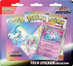 Pokemon - Prismatic Evolutions Tech Sticker voor 34,99!, Hobby en Vrije tijd, Verzamelkaartspellen | Pokémon, Verzenden, Nieuw