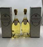 Gosset - Champagne Blanc de Blancs, Brut - 2 Magnums (1.5L), Nieuw