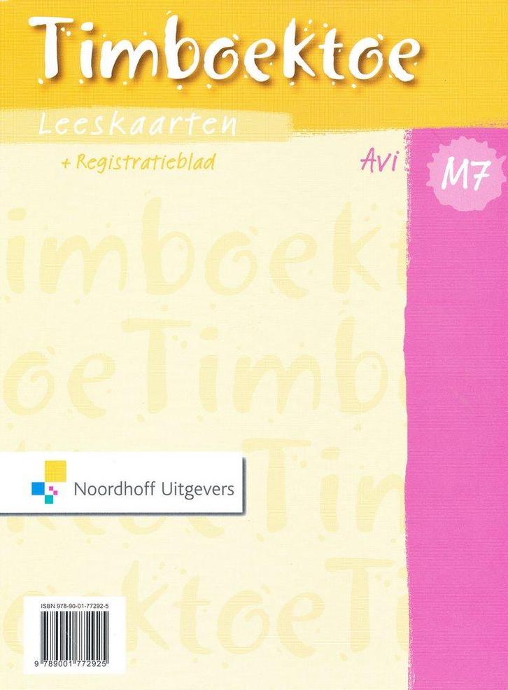 Timboektoe Leeskaarten set M7, Boeken, Schoolboeken, Nieuw, Verzenden