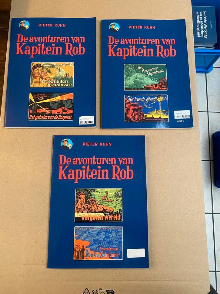 3 Verzamelbundels Kapitein Rob - NIEUW, Boeken, Stripboeken, Zo goed als nieuw, Meerdere stripboeken, Ophalen of Verzenden