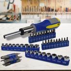 Tweedekans | Kinzo Gereedschapset: Bitset/ Doppenset met, Doe-het-zelf en Verbouw, Gereedschap | Handgereedschap, Ophalen of Verzenden
