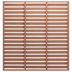 Schuttingpaneel 180x180 bruin | retourdeal | 35% korting, Kunststof, 1 tot 2 meter, Minder dan 3 meter, Nieuw