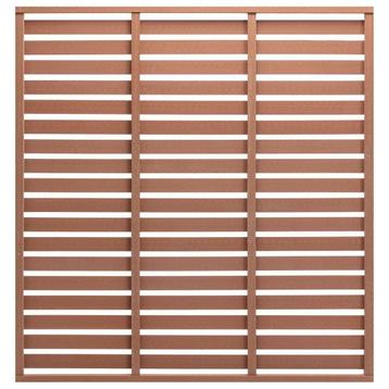 Schuttingpaneel 180x180 bruin | retourdeal | 35% korting beschikbaar voor biedingen