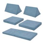 Speelbank Norhulta 5-delig kinderbank 150x66x45,5 cm blauw [, Kinderen en Baby's, Verzenden, Nieuw