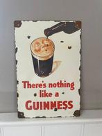 Guinnes - Iconisch Guinness emaille reclamebord - Iconisch