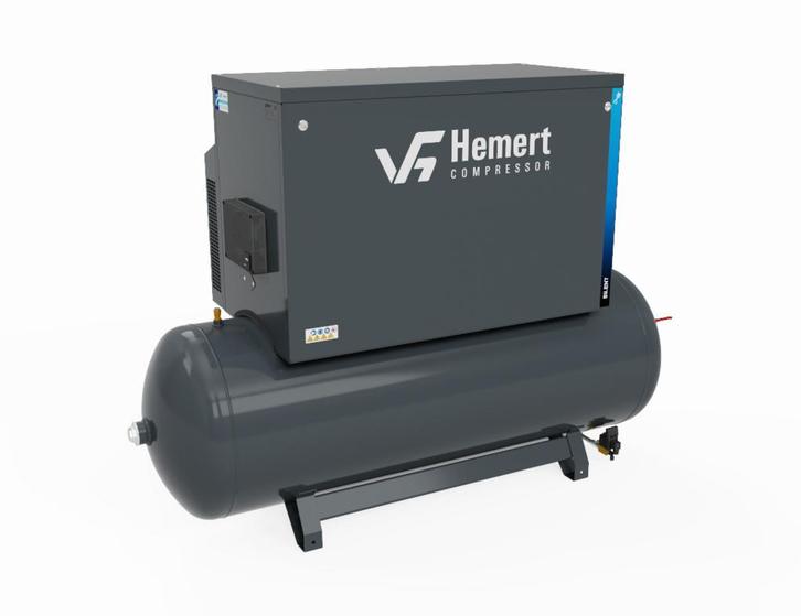 Geluidgedempt Zuigercompressor Hemert HST900-500 | 900 l/min, Zakelijke goederen, Machines en Bouw | Pompen en Compressoren