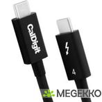 CalDigit TB4-P08B-540 Thunderbolt-kabel 0,8 m 40 Gbit/s, Verzenden, Nieuw